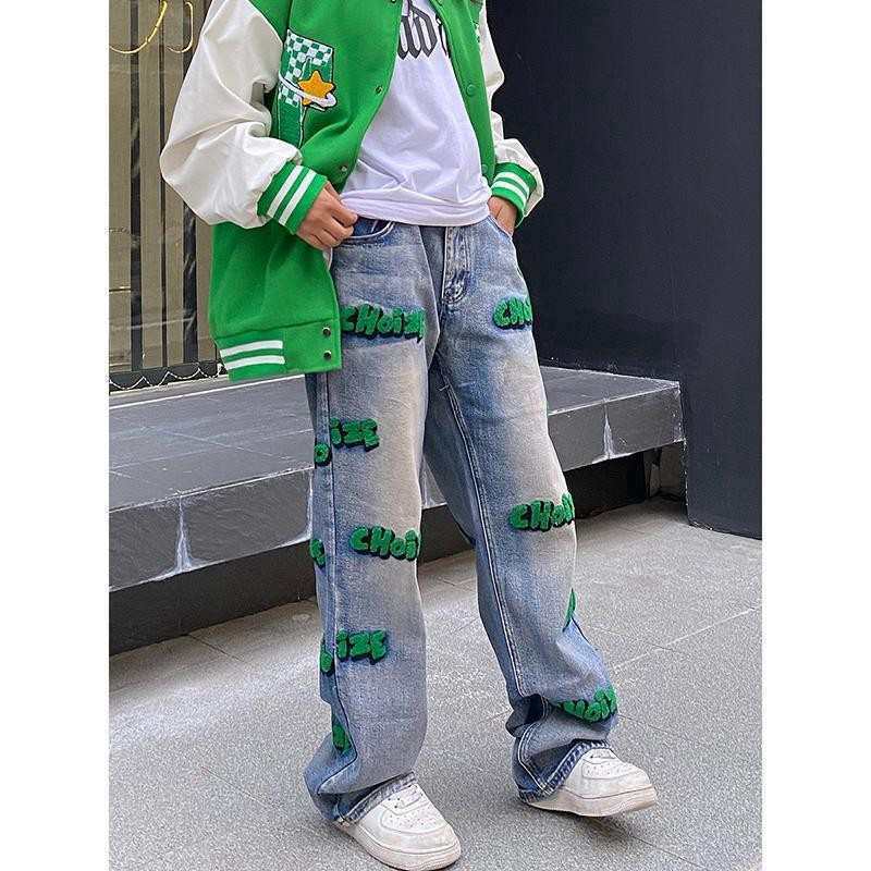 Women's Korean Style American Style Street Harajuku Jeans