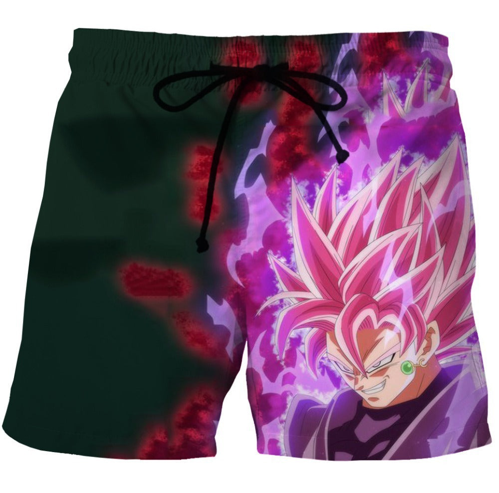 3D Digital Printing Plus Size Shorts Men