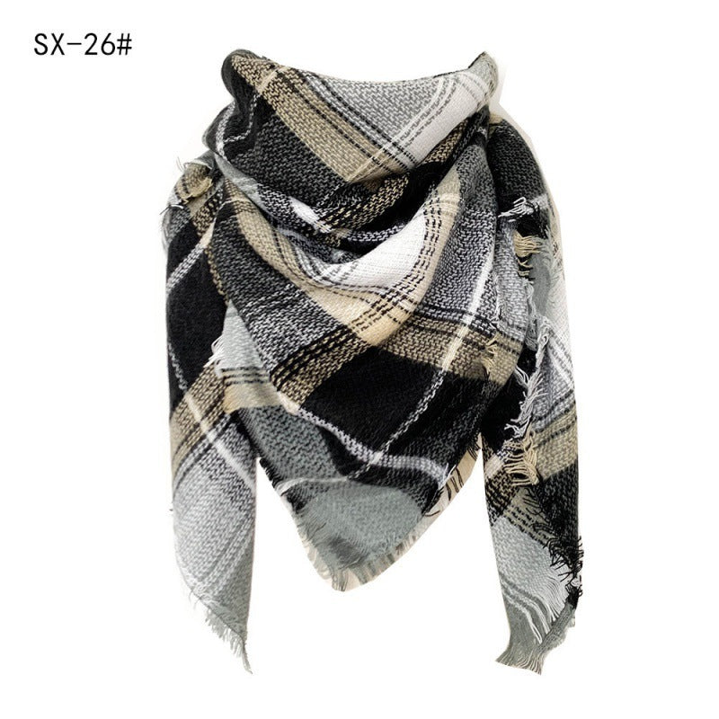 Women's Warm Fashionable Outerwear Shawl