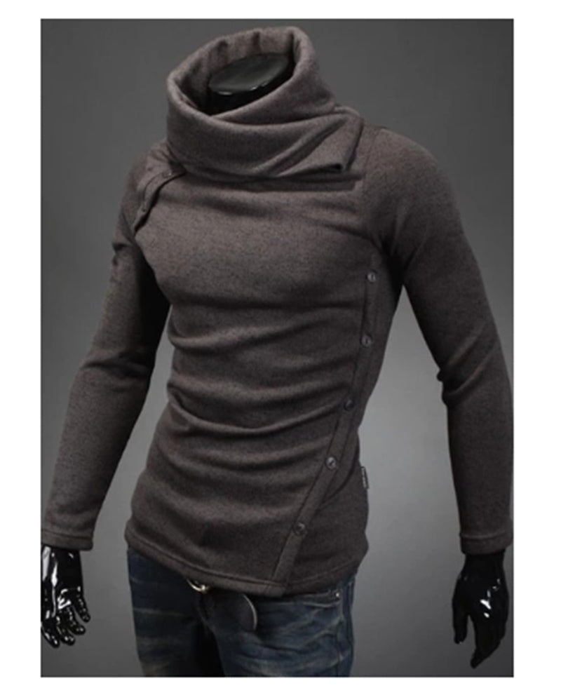 Turtleneck Sweaters For Men Arm Long Sleeves