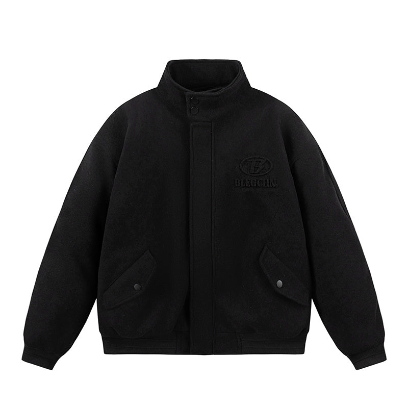 American Retro Woolen Jacket For Men