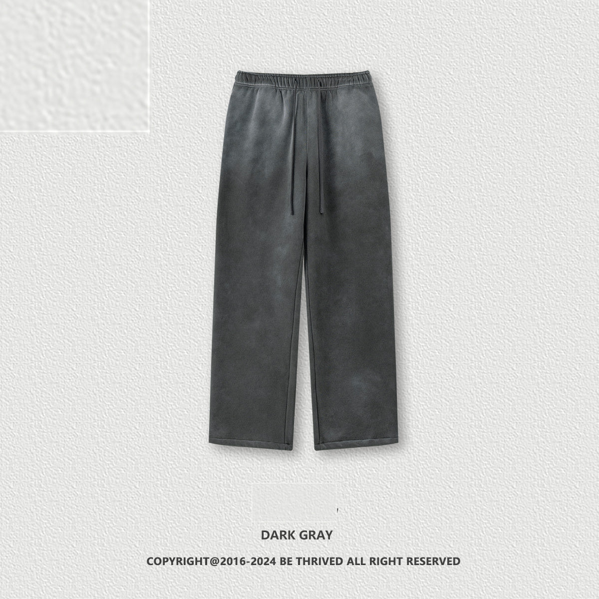 Men's Loose Velvet Thickened Wide Leg Straight Casual Pants