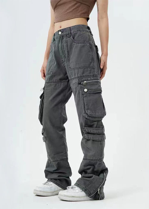 Men's Four-color Mid-waist Casual Pants