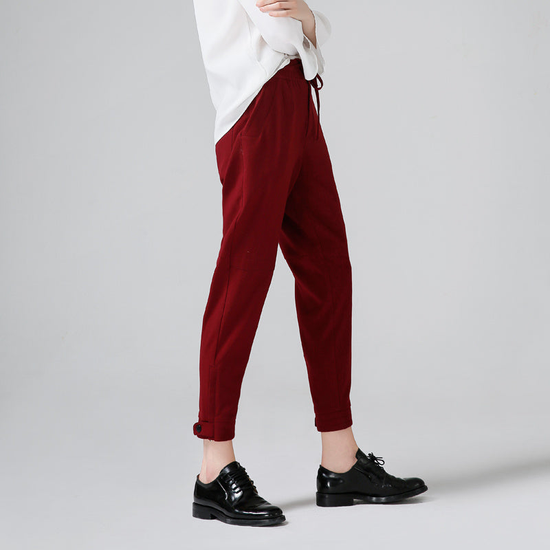 Spring pants Harun cropped pants