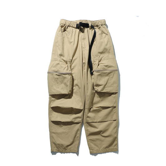 Multi-pocket Cargo Pants Men's Outdoor Pleats