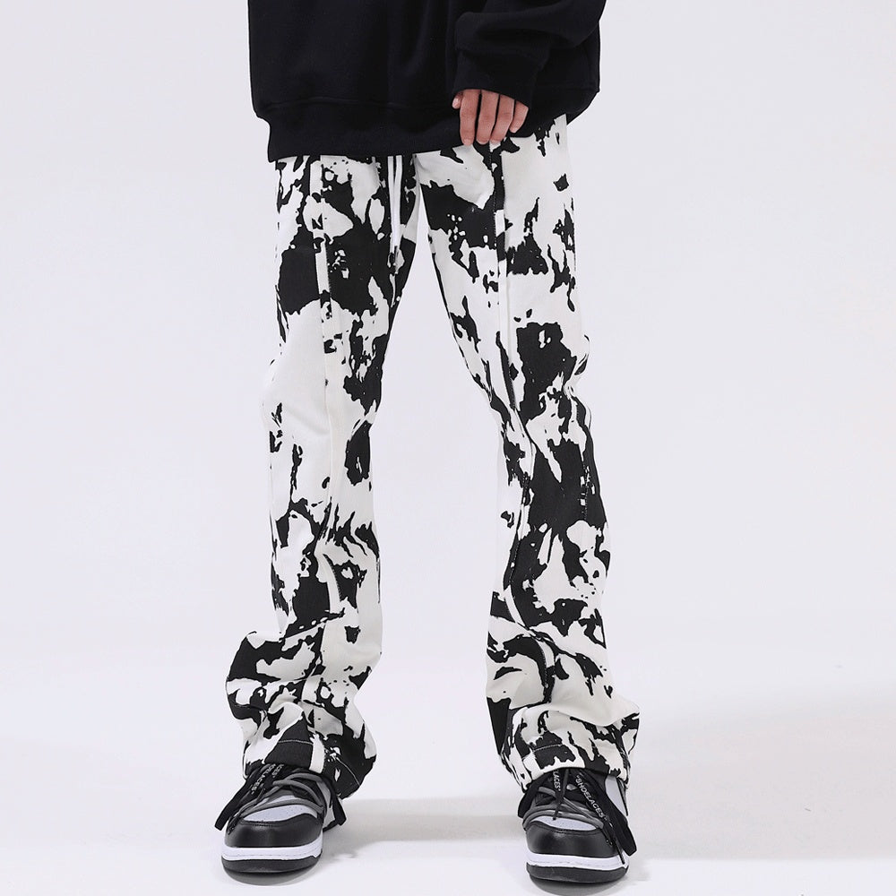 Loose Straight-leg Pants Trendy Micro-flared Pants