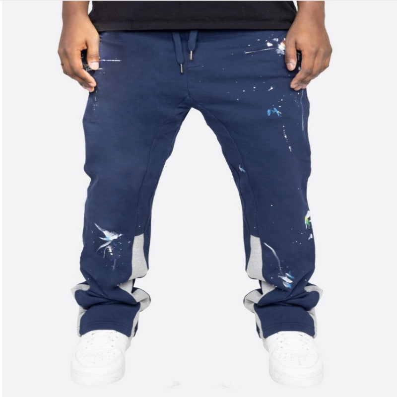 Men's Splash-ink Casual Sports Pants Casual Pants