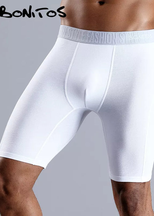 Long Leg Shorts Boxer Men’s Underwear Men's Underwear Men Panties Men Underpants Boxershorts High Quality Natural Cotton Sexy