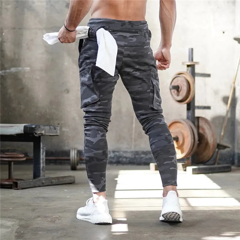 2023 NEW Men pants Sweatpants Man Gyms Workout Fitness Sports Trousers Male Running Skinny Track Pants Training Jogger Pants men