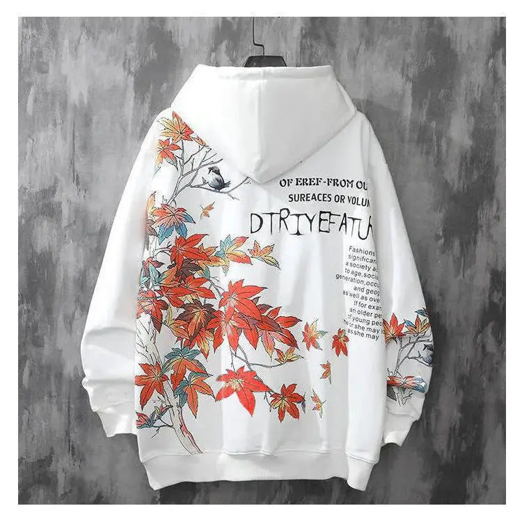 sudaderas con capucha loft print hoodie y2k clothes harajuku Men's anime hip-hop japanese streetwear Sweatshirt hoodies men kpop