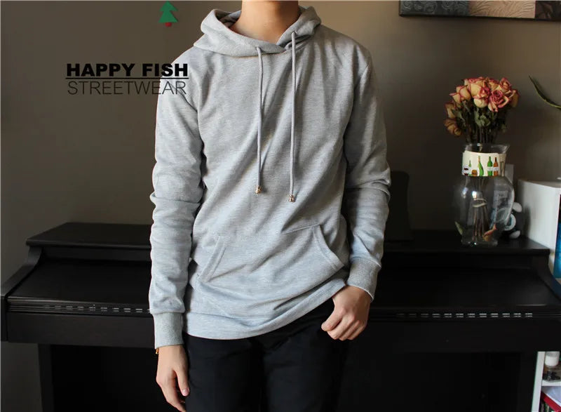 2026 Brand New Mens Hoodies Sweatshirts Streetwear Hip Hop Long Zipper Sweatshirt Cut Extended Men Hoody Sweatshirts For Male