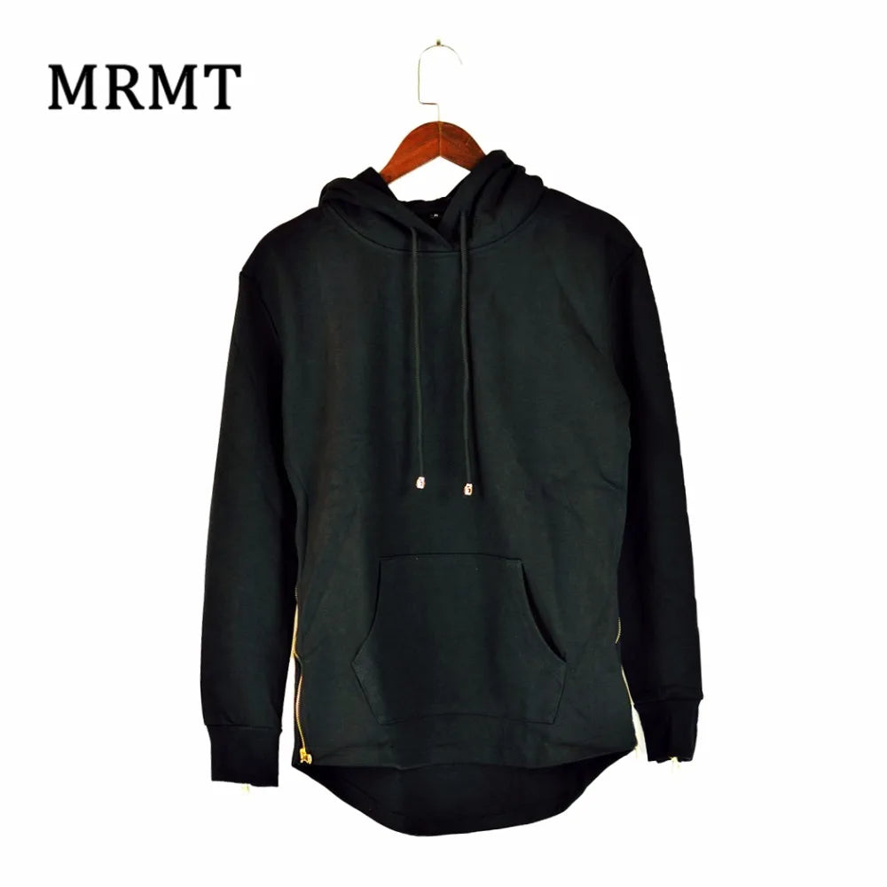 2026 Brand New Mens Hoodies Sweatshirts Streetwear Hip Hop Long Zipper Sweatshirt Cut Extended Men Hoody Sweatshirts For Male