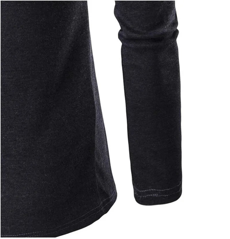 New Autumn Winter Classic Cuff Knit Cardigan Men's Sweaters High Quality Men Knitted Coats Male Knitwears