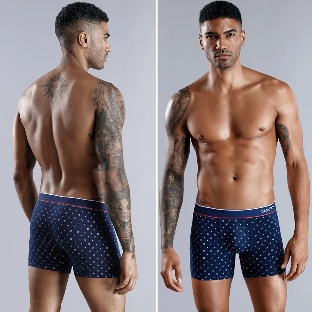 Boxer Men Boxer Shorts Men Underwear Male Men's Underwear Boxers Homme Cotton Boxershorts Panties Underpants Man for Family Sexy