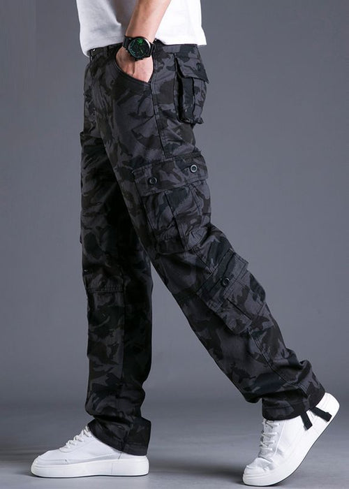 Men's Straight Outdoor Camouflage Pants