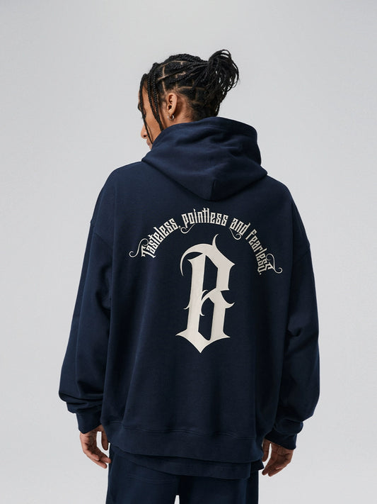 Boneless Arc American Spring & Fall Hooded Sweatshirt