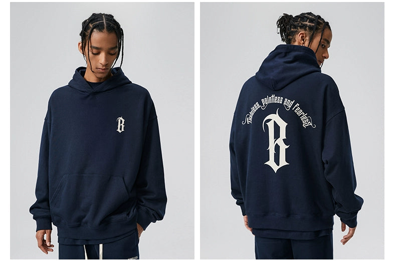 Boneless Arc American Spring & Fall Hooded Sweatshirt