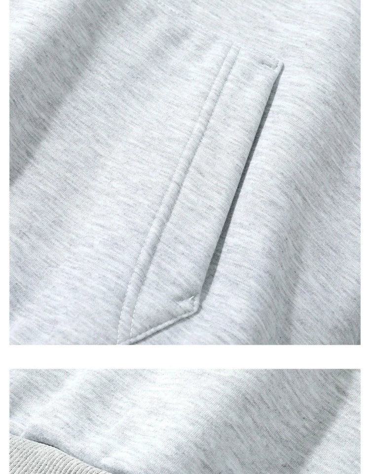 Heavy Weight Dark Gray Hoodie Oversize Sweatshirt