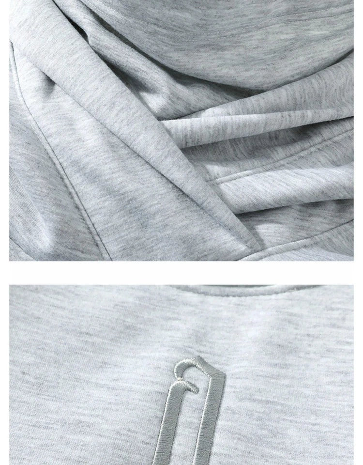 Heavy Weight Dark Gray Hoodie Oversize Sweatshirt