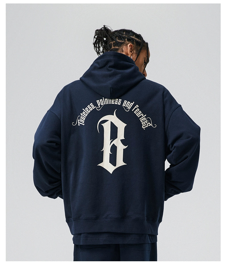 Boneless Arc American Spring & Fall Hooded Sweatshirt