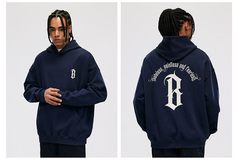 Boneless Arc American Spring & Fall Hooded Sweatshirt