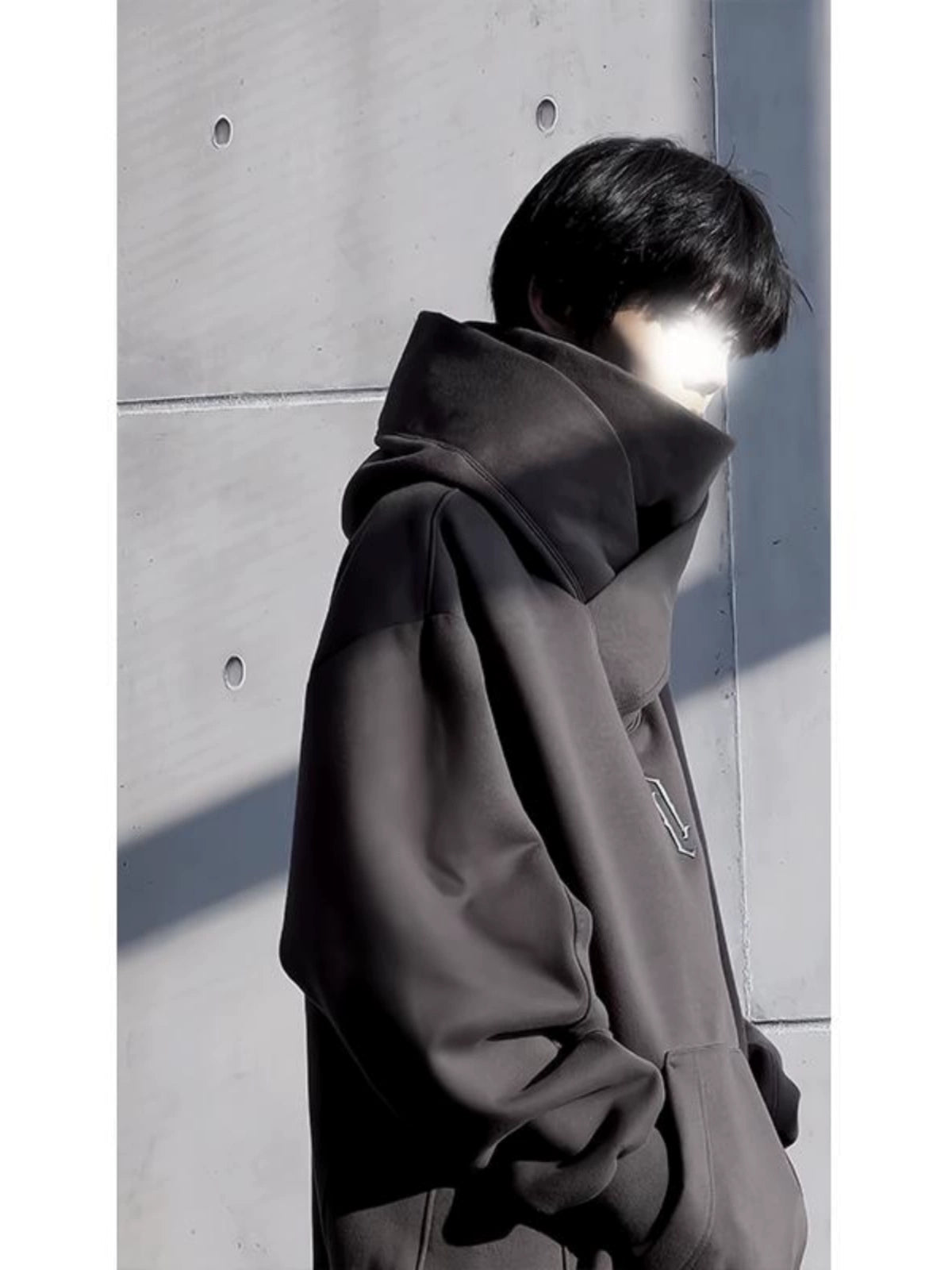 Heavy Weight Dark Gray Hoodie Oversize Sweatshirt