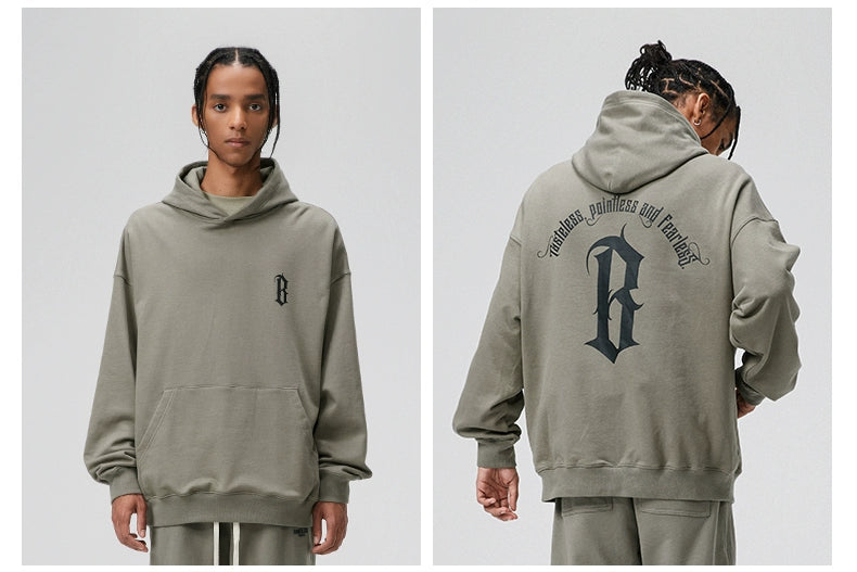 Boneless Arc American Spring & Fall Hooded Sweatshirt