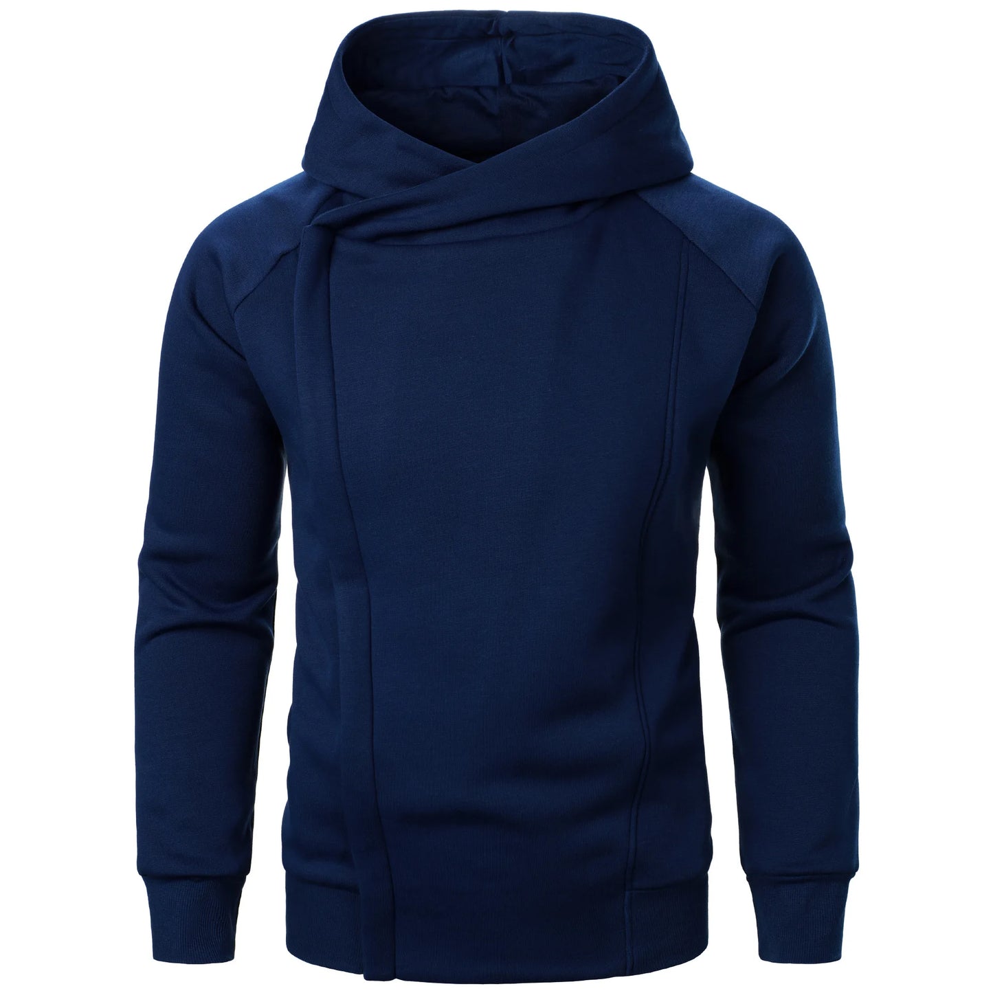 New Men Sweatshirts Jackets Korean Style Daily Casual Sportwear Simple Side Zipper Hooded Tracksuits Youth Hoodies Outerwear
