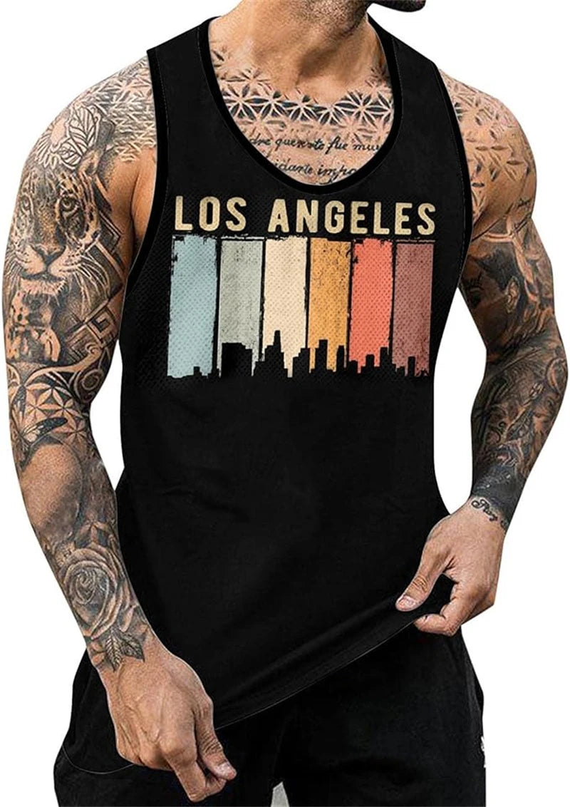 Newest Cool 3D Tank Tops Man Fashion Casual Sleeveless Tops Men Women Summer Streetwear Fitness Vest Bodybuilding Tank Tops Tee