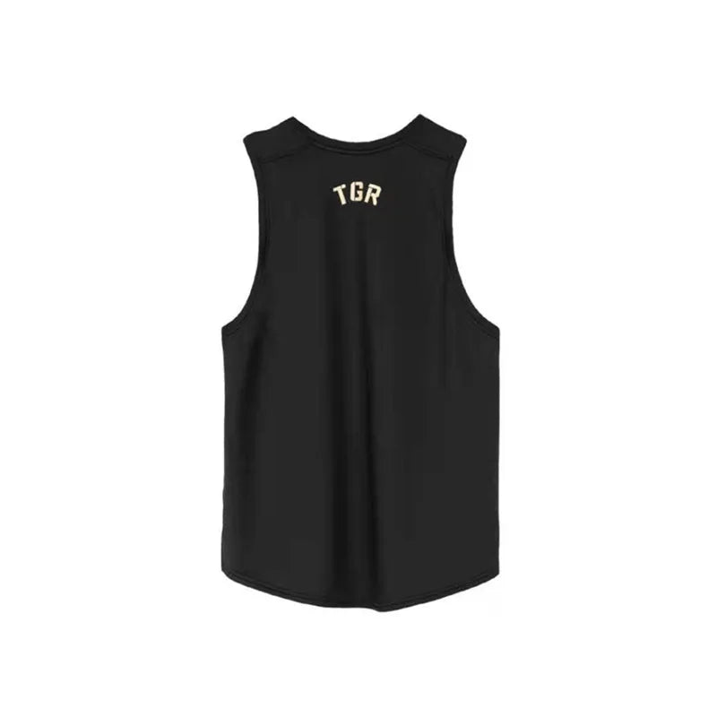 Men's Brand Gym Stringer Tank Top Men Bodybuilding Vest Cotton Sleeveless Shirt Fitness Vest Singlet Sportwear Workout Tanktop