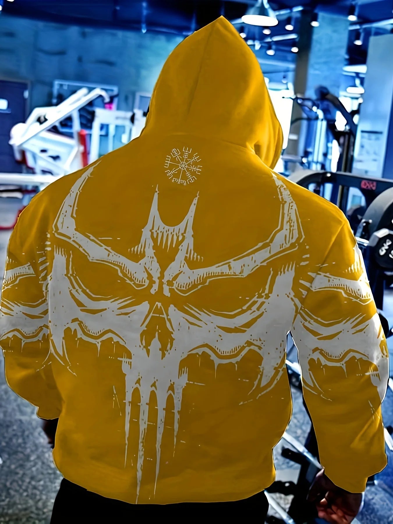 New Men's 3D Bat Printed Hoodie for Men and Women Casual Fashion Men's Hoodie Street Men's Tops