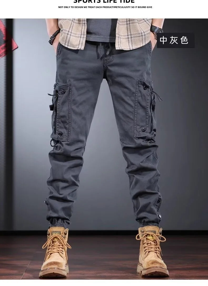 Workwear pants men's straight leg 2025 new functional urban outdoor commuting mountain tactical casual pants
