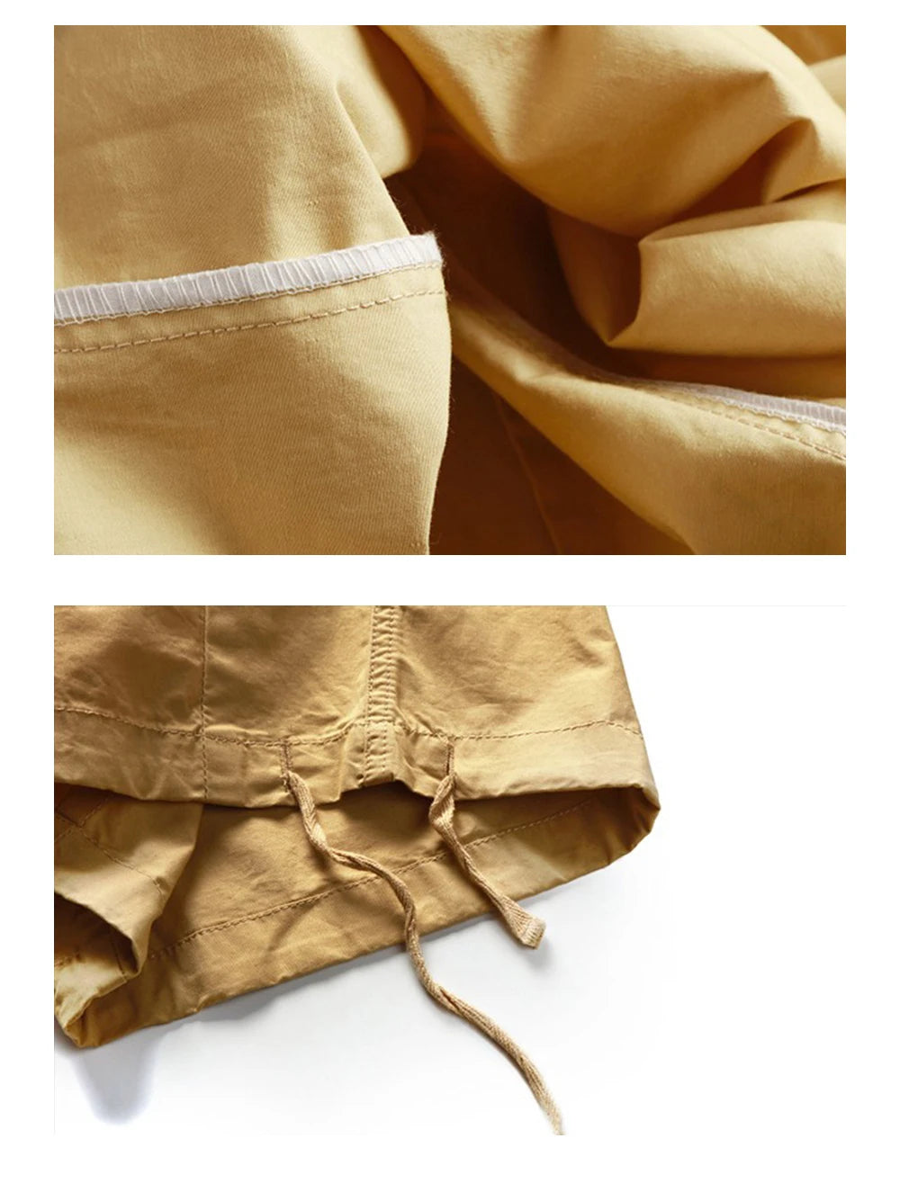Multi-Pocket Oversized Cargo Pants Mens Casual Solid Thin Baggy Wide Leg Ankle Trousers Man Jogger Pants Harem Lantern Pants