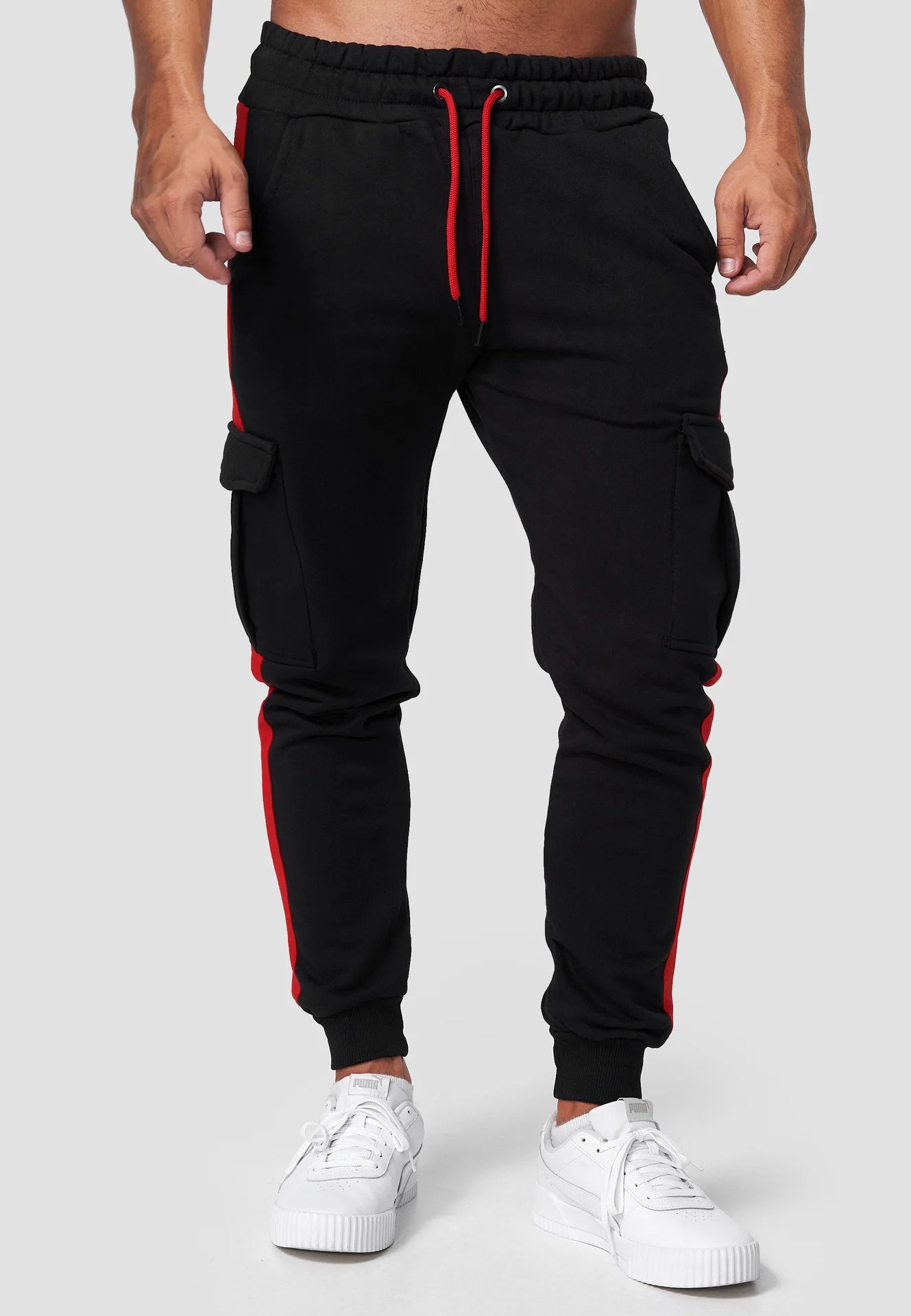 New Winter Sweatwear Men Plush  Fleece Sweatpant Lambswool Thermal Trousers Casual Pants Windproof Warm Cotton Pants