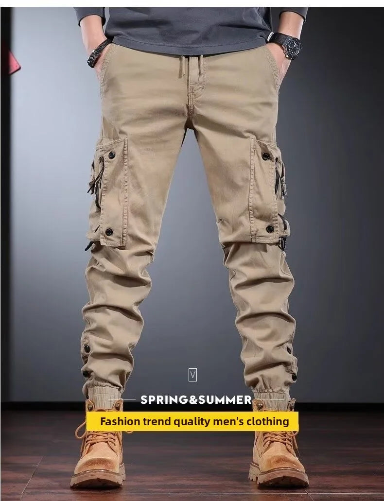 Workwear pants men's straight leg 2025 new functional urban outdoor commuting mountain tactical casual pants