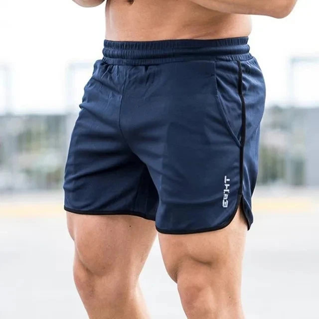 Summer Men Sports Running Shorts Training Soccer Tennis Workout GYM breathable Quick Dry Outdoor Jogging Men Elastic Shorts