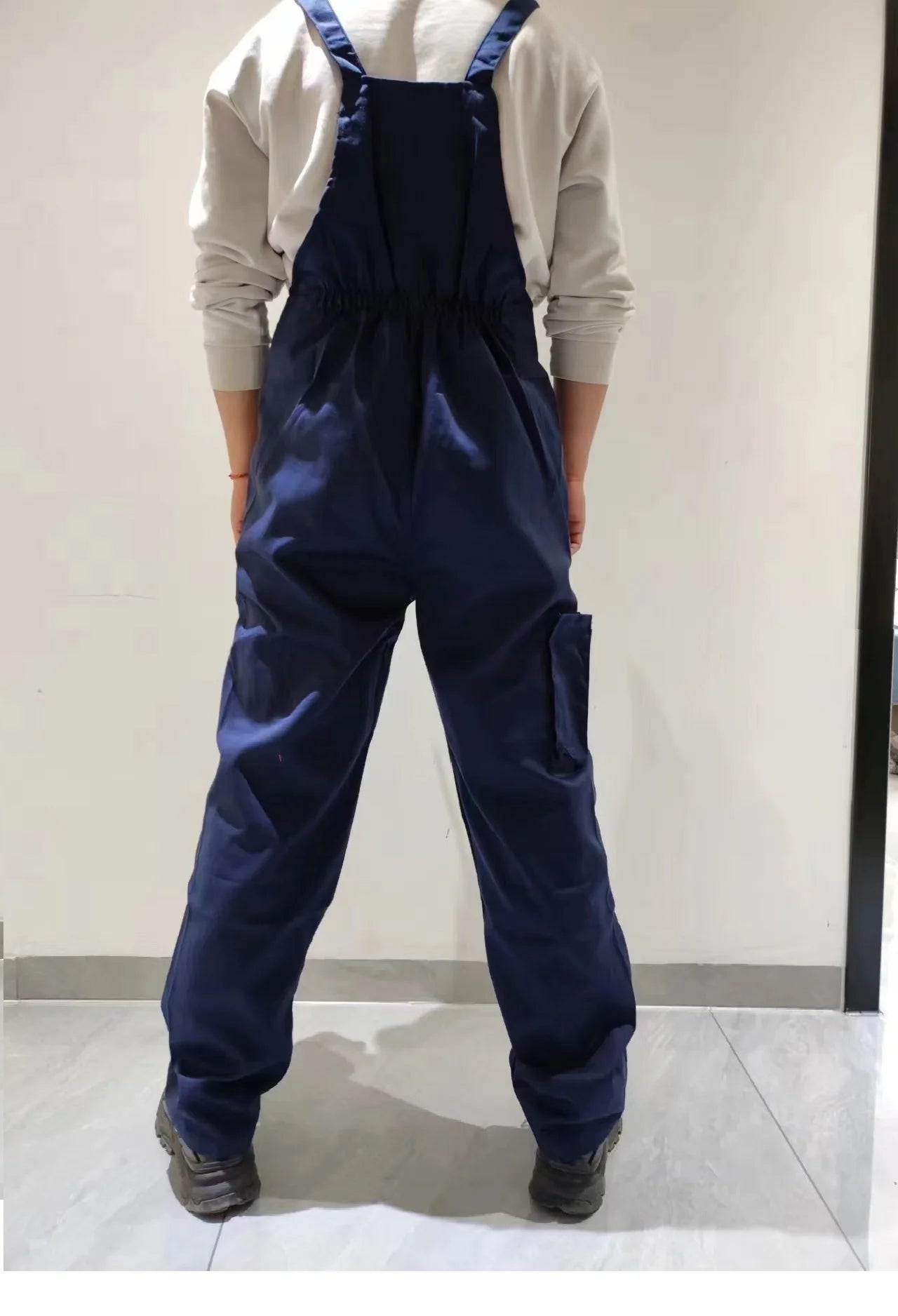 Work Overall Uniform Men Women Work Coverall Car Repairman Jumpsuit Workshop Mechanic Work Clothes Fly pockets Warehouse Rompers