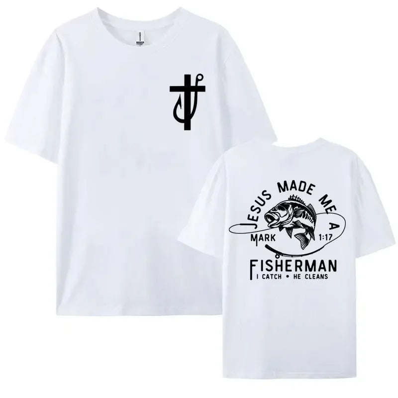 Men Christian Gifts Bible Verse Print T-Shirt Women Clothing Aesthetic Oversized T Shirts 100% Cotton Cozy Short Sleeve T-shirts