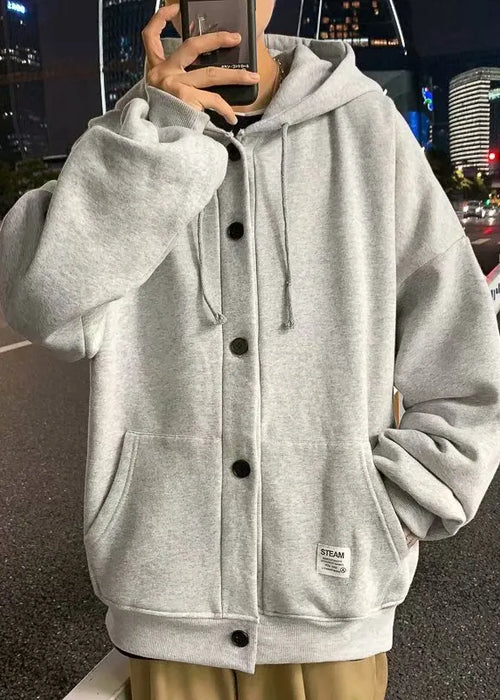 New Men's Hoodies Kpop Style Streetwear Pockets Sweatshirts Men Casual Harajuku Men clothing pullover Loose Hoodies Men 2020