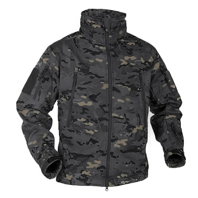 Men's Tactical Outdoor Jacket Army Summer Lightweight Climbing Training Windproof Windbreaker Anti - UV Tear - Resistant Smooth