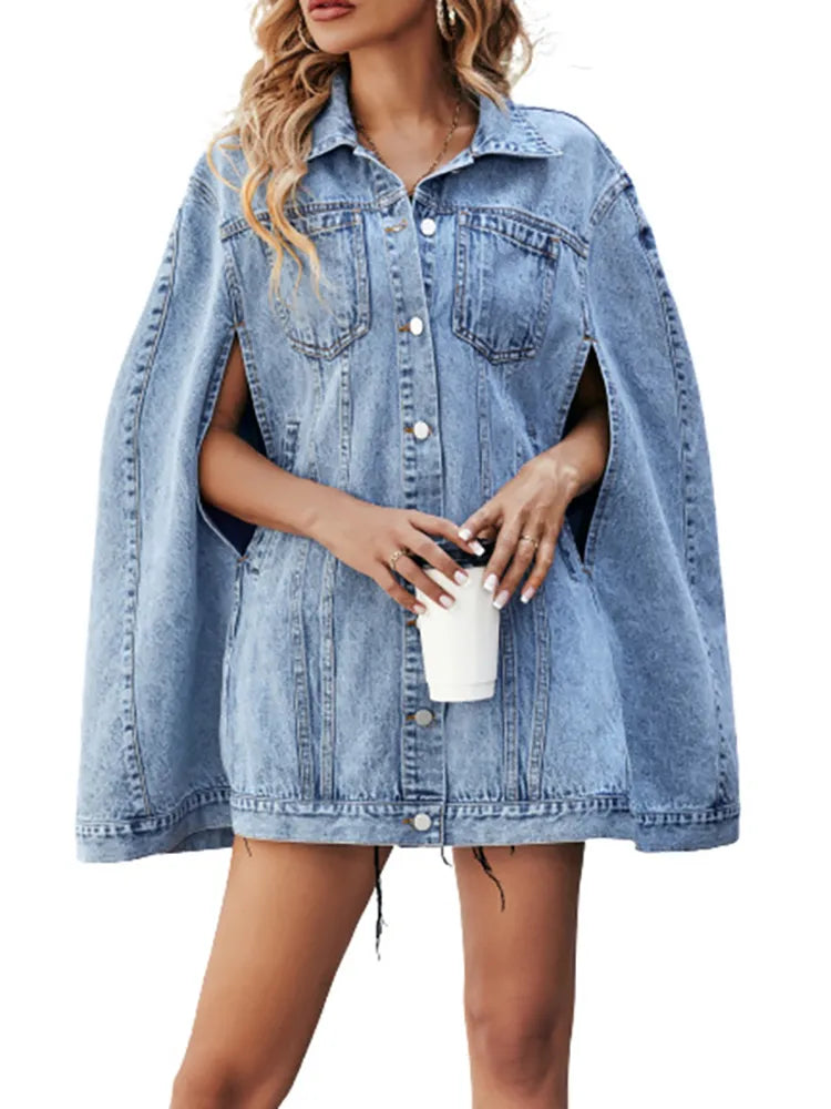 Women's Denim sleeveless Jacket