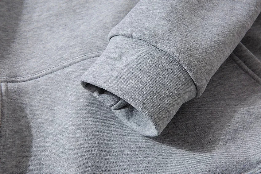 New men's and women's casual sweatshirts for autumn and winter, outdoor fitness jogging warm sweatshirts and men's hoodies
