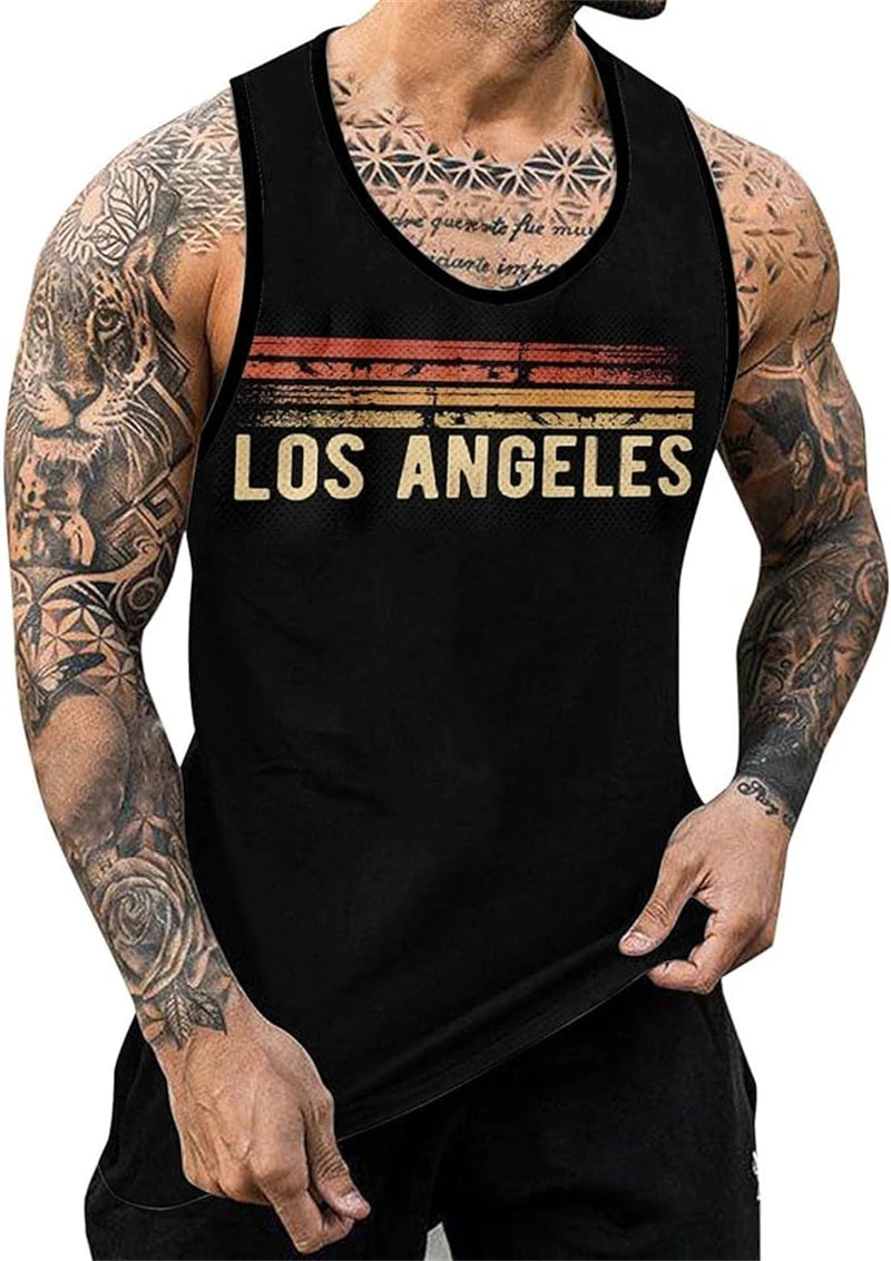 Newest Cool 3D Tank Tops Man Fashion Casual Sleeveless Tops Men Women Summer Streetwear Fitness Vest Bodybuilding Tank Tops Tee
