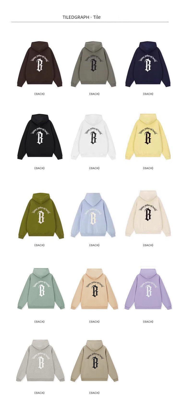 Boneless Arc American Spring & Fall Hooded Sweatshirt