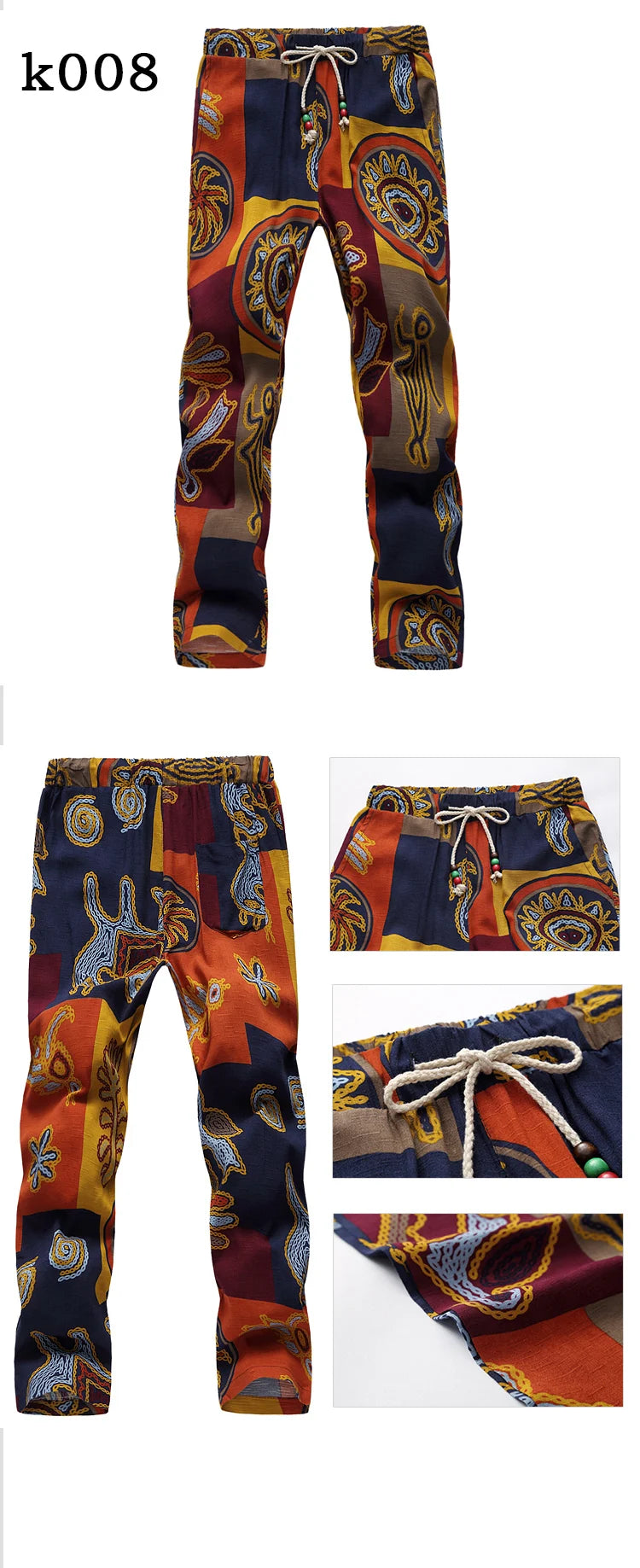 Summer thin men's large size shorts floral sports leisure nine-minute pants
