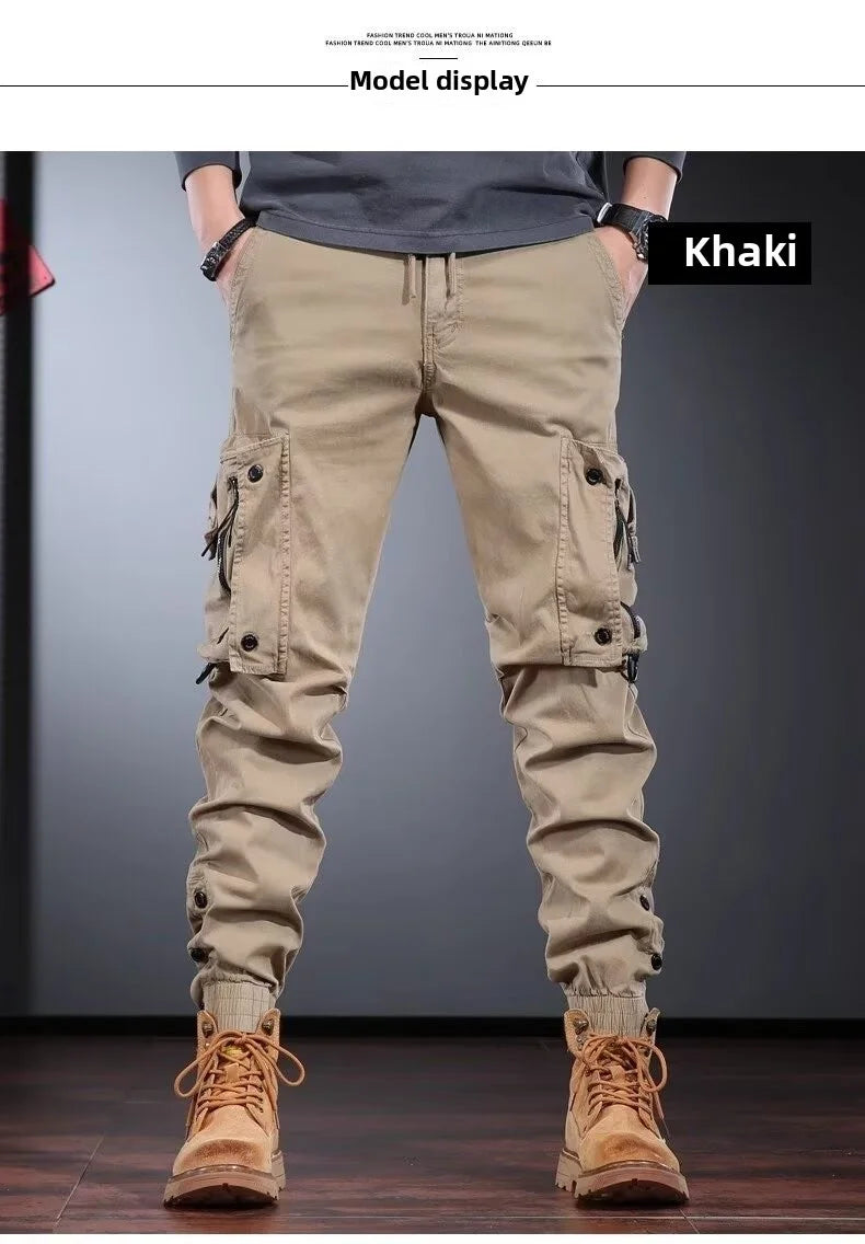 Workwear pants men's straight leg 2025 new functional urban outdoor commuting mountain tactical casual pants