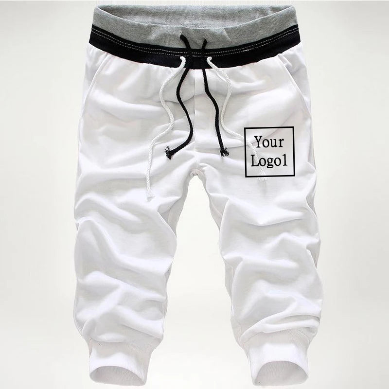 Custom Logo Bermuda Shorts for Men Clothing Men’s Gym Shorts Man Men's Clothes Mens Pants Sweatpants Short Dry Fit Masculino