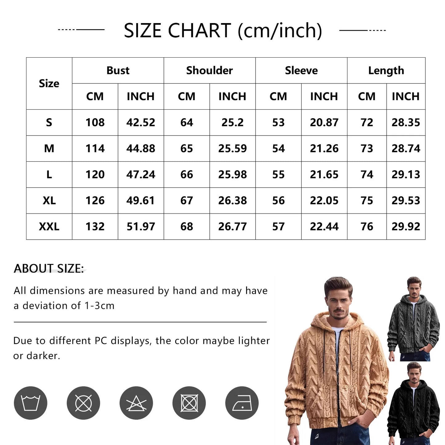 Men fleece hooded sweatshirt casual streetwear warm soft cozy pullover unisex vintage trendy oversized stylish winter fashion