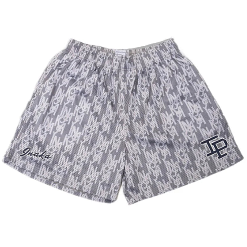 Mens Clothing IP Trend Casual Sports Shorts Gym Fitness Quick Dry Breathable Mesh Beach Basketball Jogger Short Pants Sweatpants