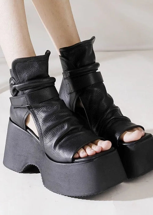 Wedge Sandal with Platform Woman Summer 2023 Fashion Casual Elegant Luxury Designer Urban News Trends Comfortable